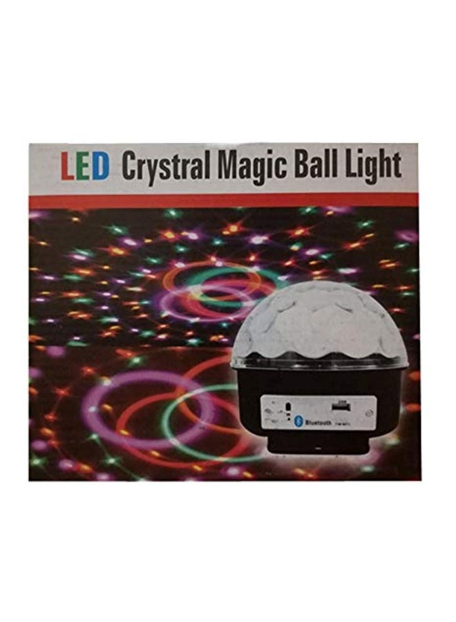LED Crystal Ball Lamp Black/Clear - Image 5