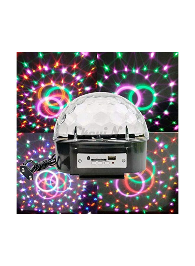 بور مصباح LED لحفلات DJ مع جهاز تحكم عن بُعد متعدد الألوان 6.5x7.6x7.3بوصة - Image 4