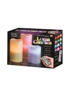 Luma 3-Piece LED Changing Candle Light With Remote Control  - Image 2