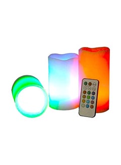 Luma 3-Piece LED Changing Candle Light With Remote Control  - Image 1