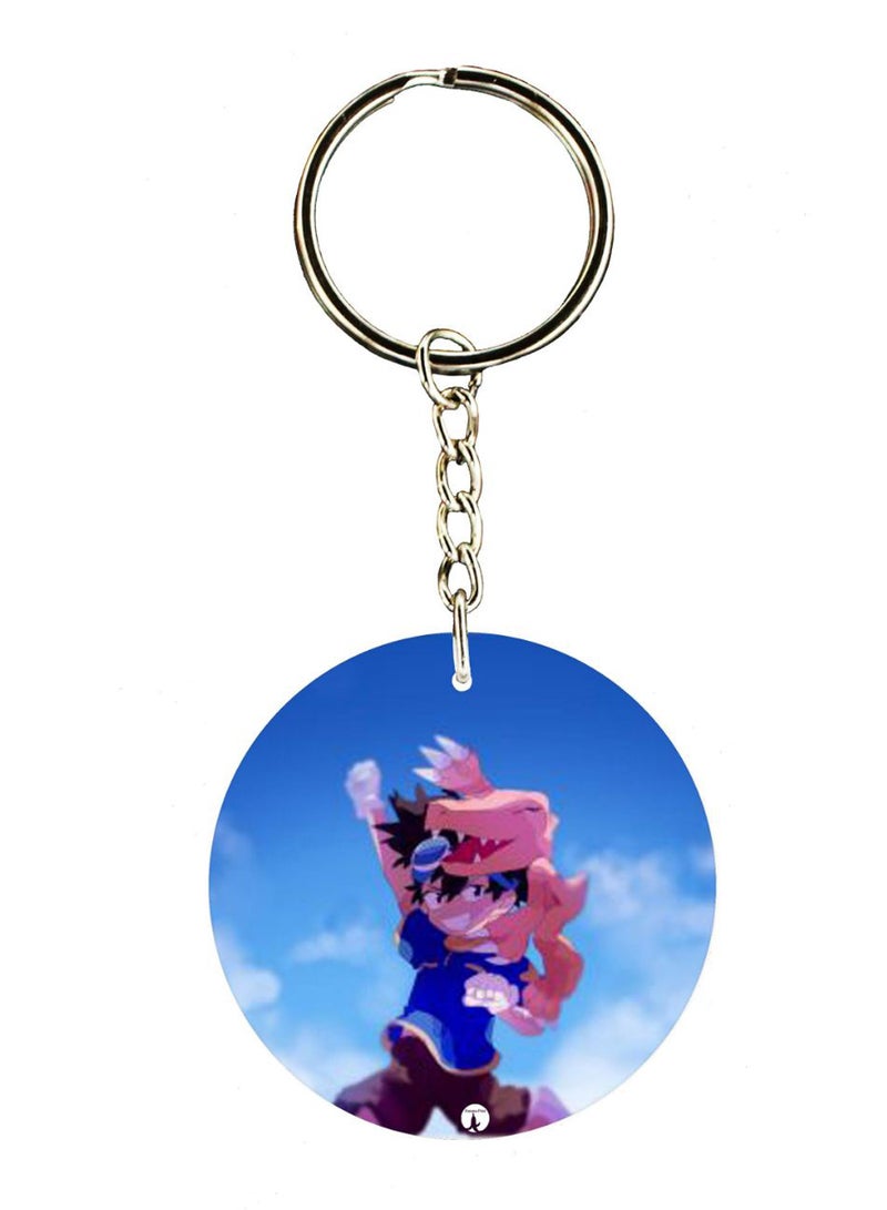 BP Anime Digimon Printed Keychain