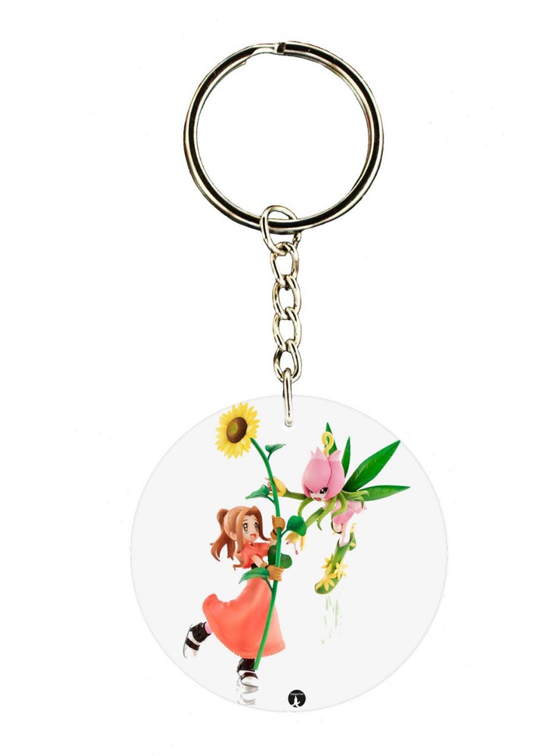 BP Anime Digimon Printed Keychain