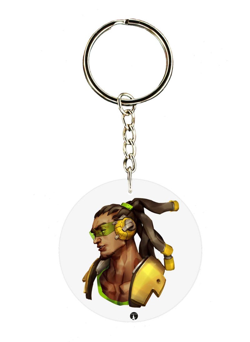 BP The Overwatch Video Game Printed Keychain