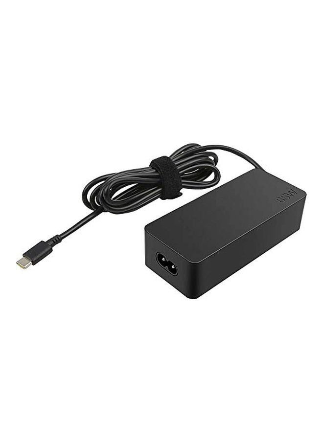 Lenovo USB AC Adapter For Lenovo Laptops Black