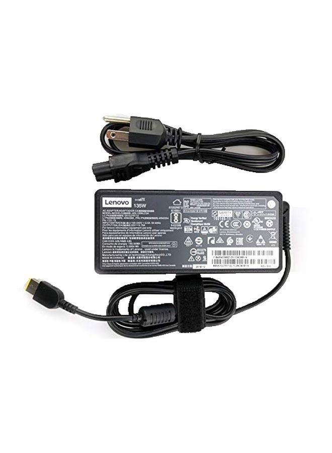 Lenovo Charging Adapter With Power Cord Black - Image 1