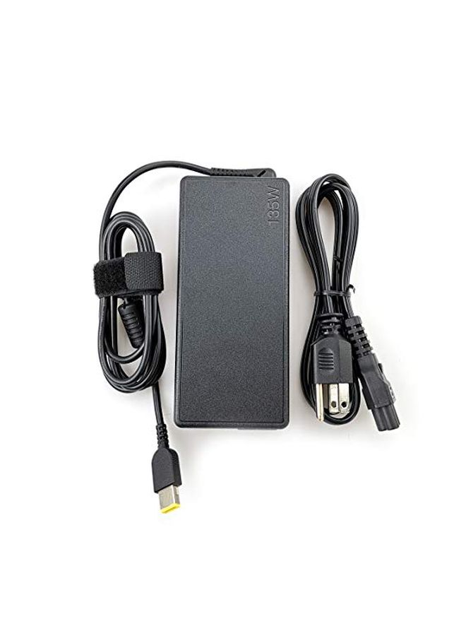 Lenovo Charging Adapter With Power Cord Black - Image 5
