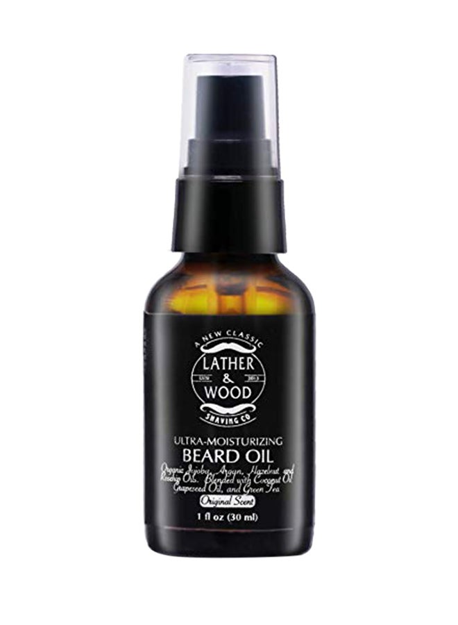 Lather & Wood Shaving Co. Ultra-Moisturizer Beard Oil Multicolour 30ml