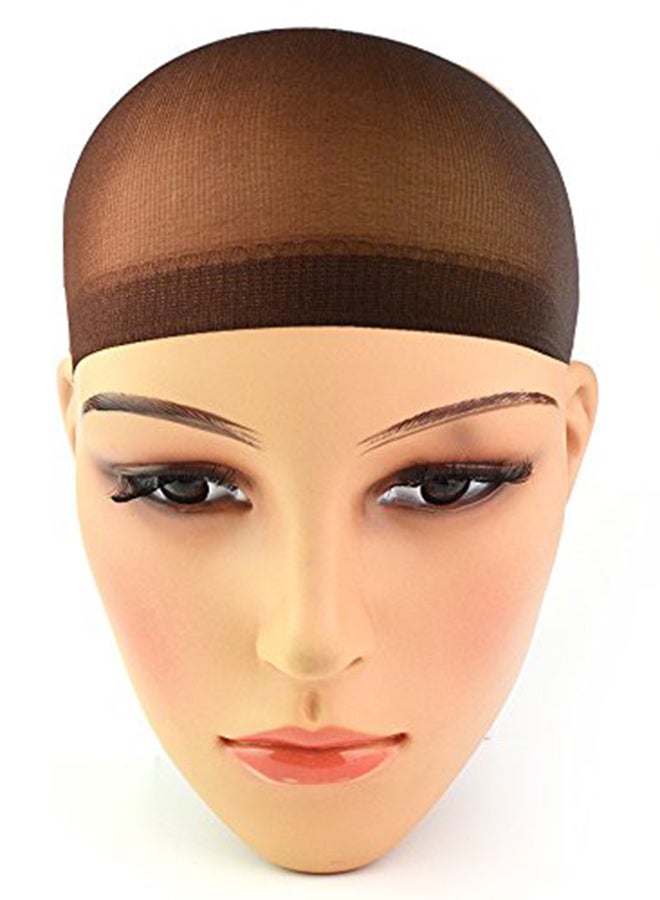 20 Piece Nylon Wig Cap Set Brown - v1570084635/N30481471A_2