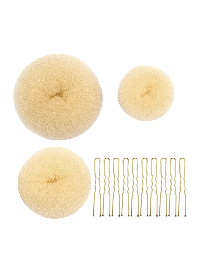 TsMADDTs 23-Piece Doughnuts Maker Set Beige  - Image 1