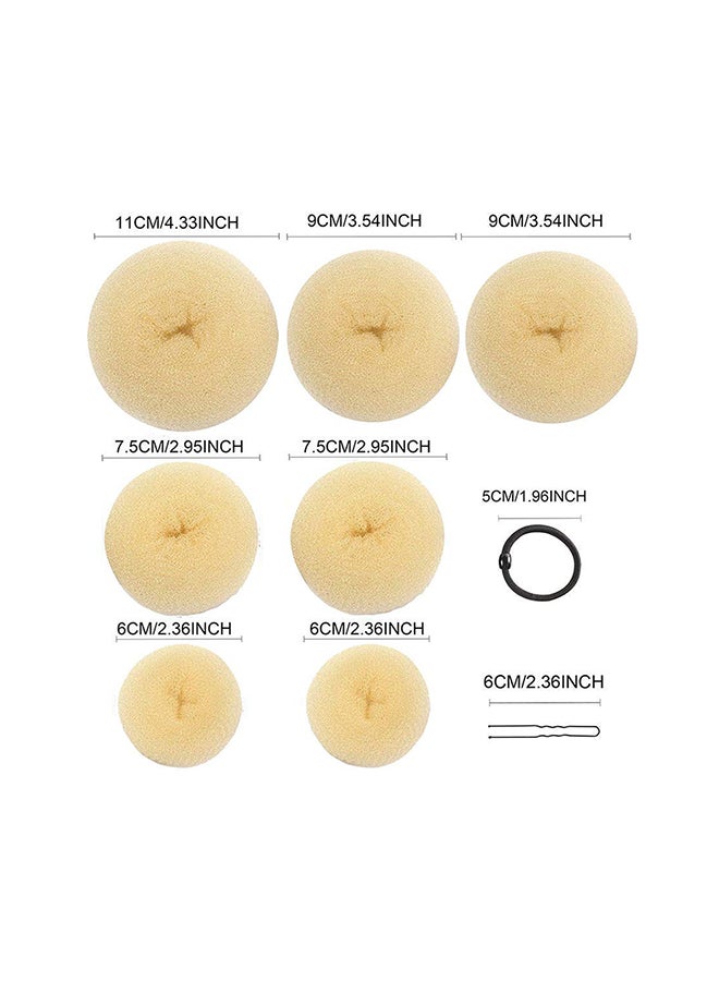 TsMADDTs 20-Piece Pearls Hair Clip Set Gold - Image 2