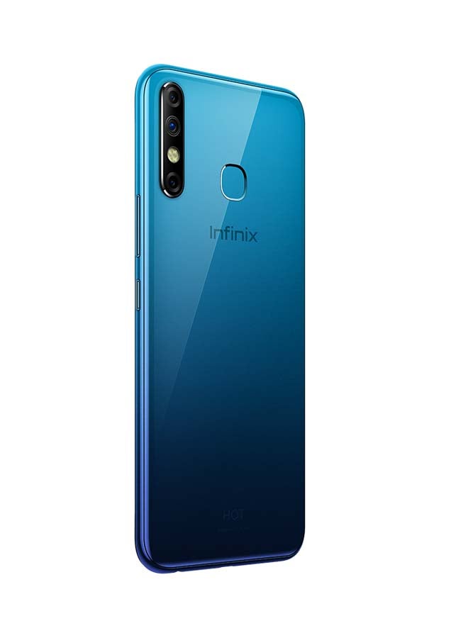 Infinix - Hot 8 Dual SIM Quetzal Cyan 64GB 4GB RAM 4G LTE - Image 1