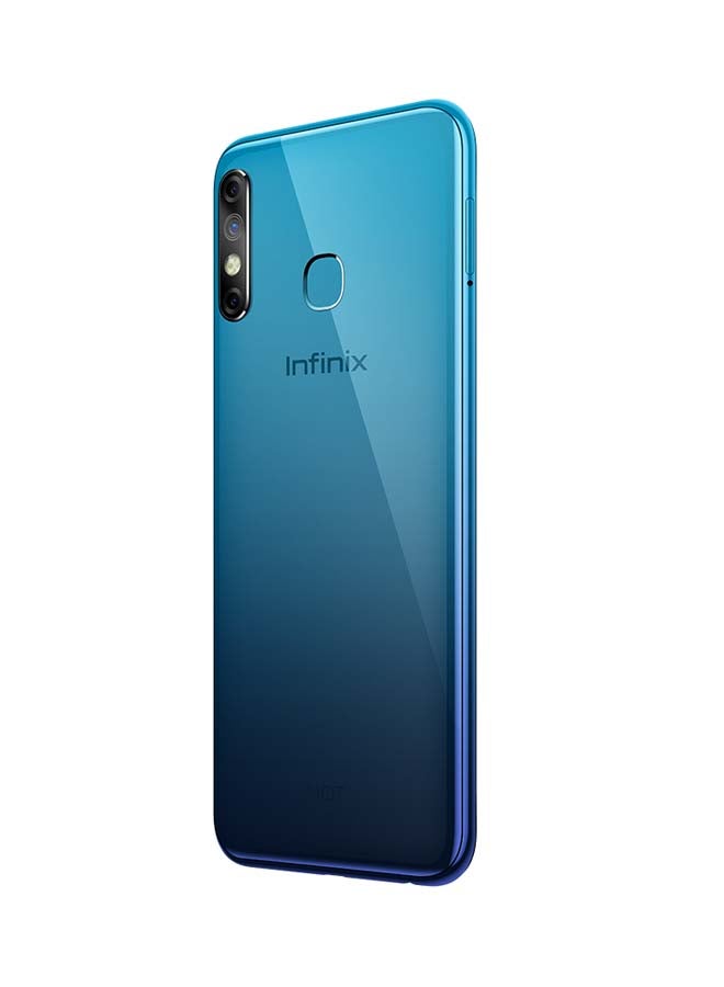 Infinix - Hot 8 Dual SIM Quetzal Cyan 64GB 4GB RAM 4G LTE - Image 1