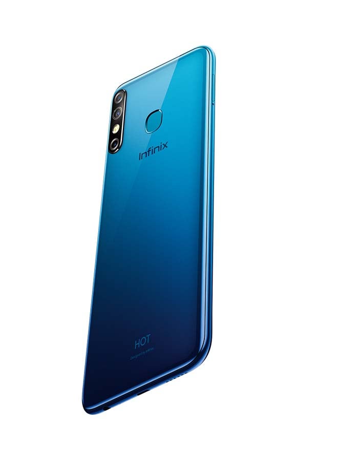 Infinix - Hot 8 Dual SIM Quetzal Cyan 64GB 4GB RAM 4G LTE - Image 1