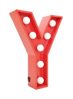 Salla Marquee Letter Y LED Light Red  - Image 3