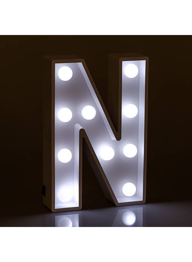 Salla Marquee Letter N LED Light White - Image 2