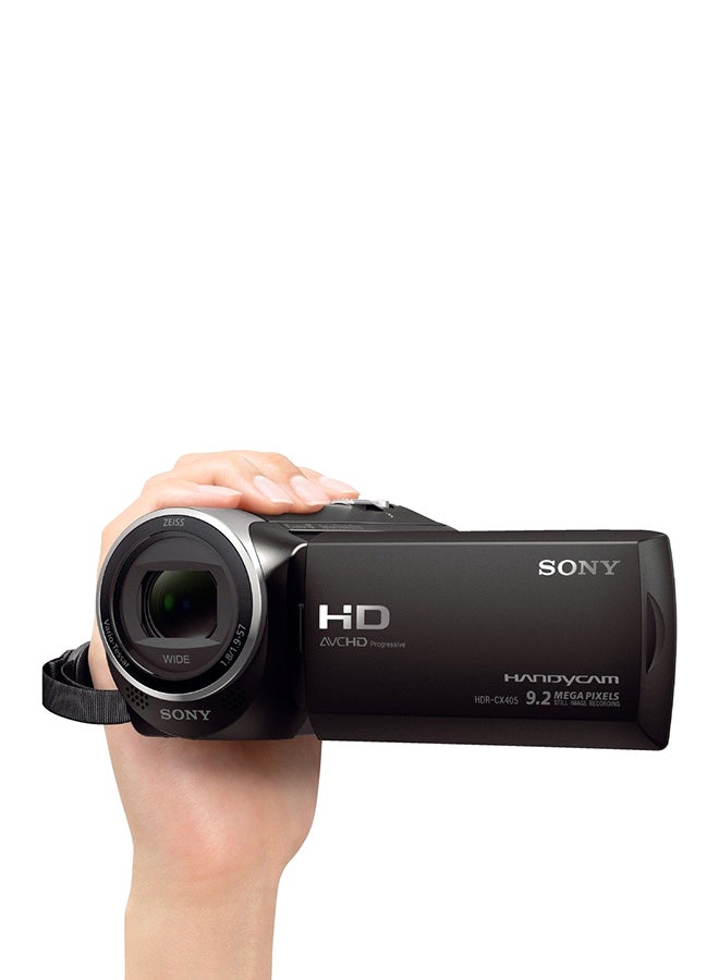 Sony - HDR-CX405 Handheld Camcorder 9.2MP 30x to 60x - Image 1