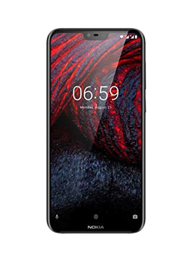 NOKIA - 6.1 Plus Dual SIM Black 4GB RAM 64GB 4G LTE - Image 1