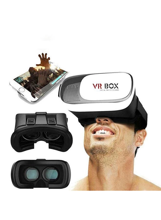 VR Box Virtaul Reality 3D Glass Black/White  - Image 2