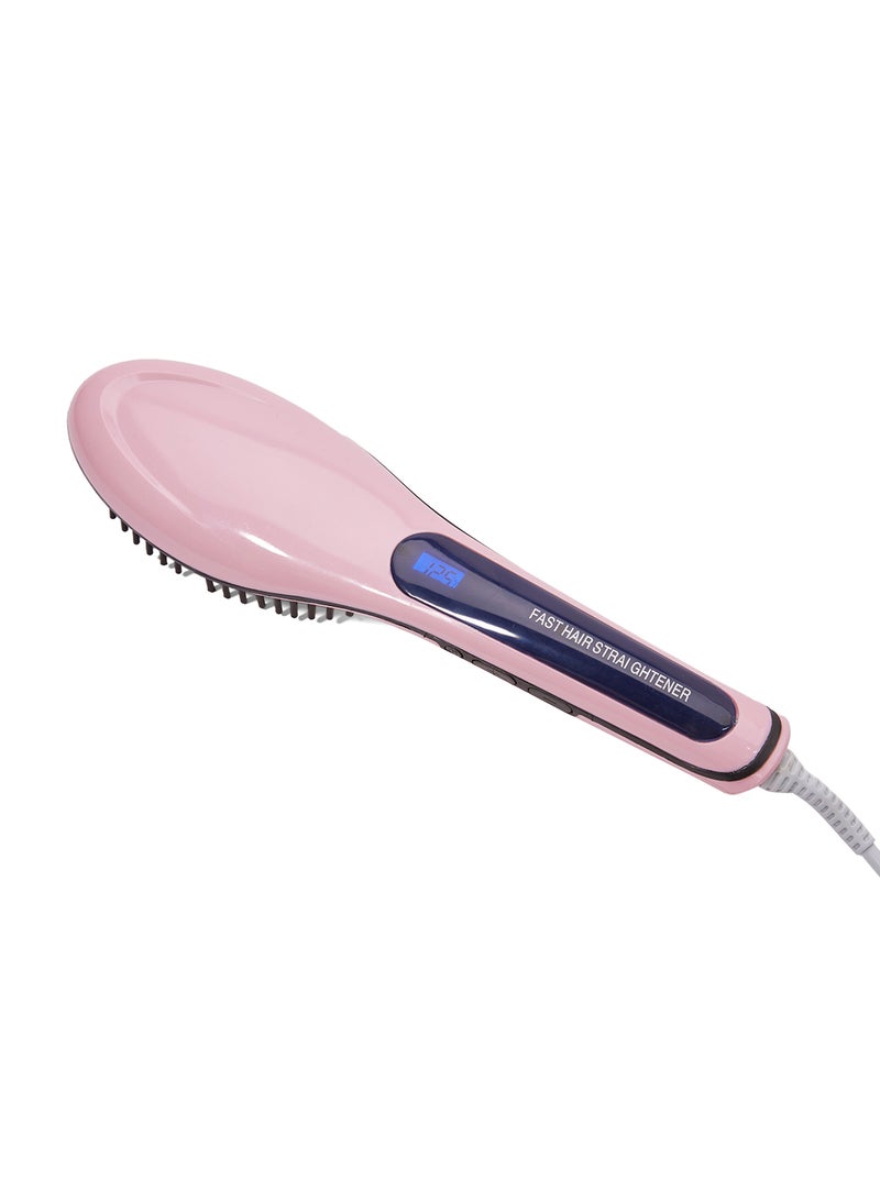 Hair Straightener With LCD Display Pink - Image 4