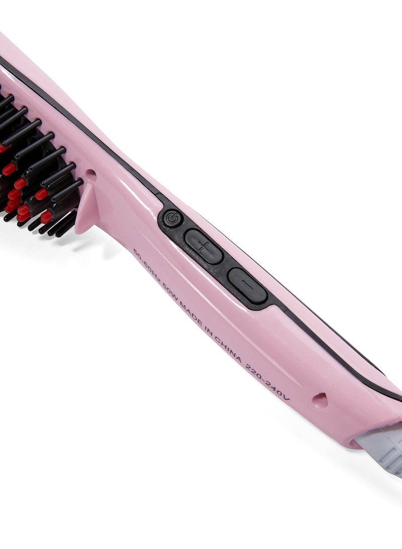 Hair Straightener With LCD Display Pink - Image 5