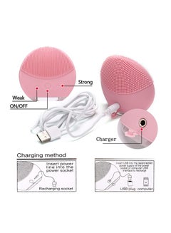 Lina Mini Silicon Facial Cleansing Device Light Pink - v1570092461/N15346997A_8