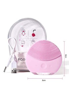 Lina Mini Silicon Facial Cleansing Device Light Pink - v1570092462/N15346997A_7