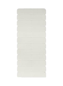 والكر تايب مجموعة شرائط وصلات شعر مزدوجة الوجه من 120 قطعة أبيض 120-Piece Hair Extension Double Sided Tape Setبوصة  - Image 1