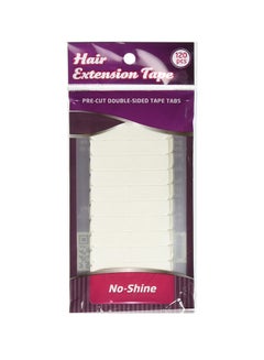 والكر تايب مجموعة شرائط وصلات شعر مزدوجة الوجه من 120 قطعة أبيض 120-Piece Hair Extension Double Sided Tape Setبوصة  - Image 2