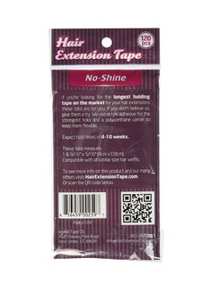 والكر تايب مجموعة شرائط وصلات شعر مزدوجة الوجه من 120 قطعة أبيض 120-Piece Hair Extension Double Sided Tape Setبوصة  - Image 3