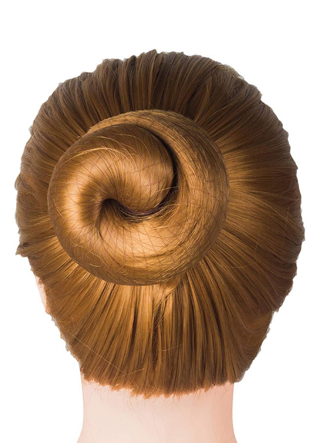 20 Piece Invisible Elastic Edge Hair Net Set Coffee