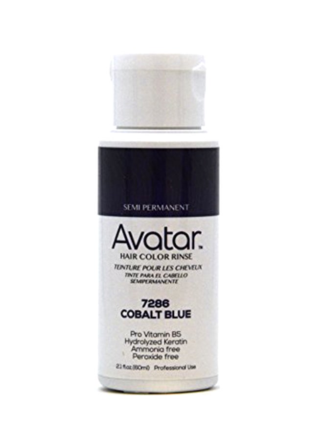 Semi Permanent Hair Colour #7286 Cobalt Blue 60ml