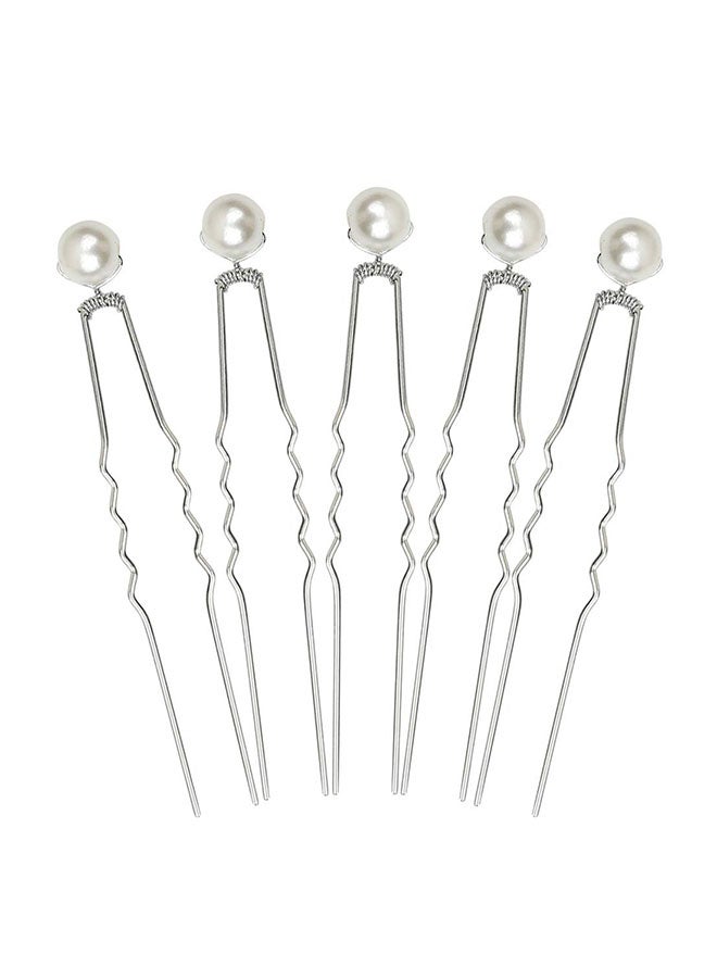 Pack Of 10 Wedding Hair Pins Silver - v1570095281/N30479582A_1