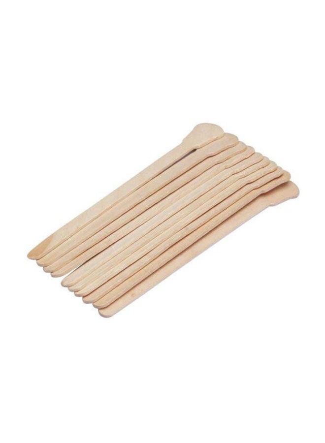 100-Piece Wood Wax Applicator Sticks Spatulas
