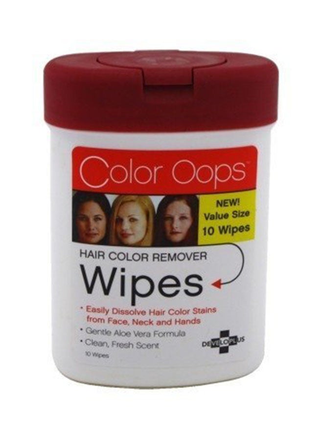Developlus - Pack of 3 Hair Color Remover Wipes Multicolour - Image 1