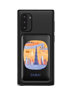 VRS Design Samsung Galaxy Note 10 Damda High Pro Shield cover / case - World City Black  - Image 1