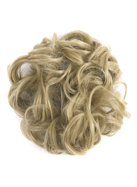 Curly Messy Bun