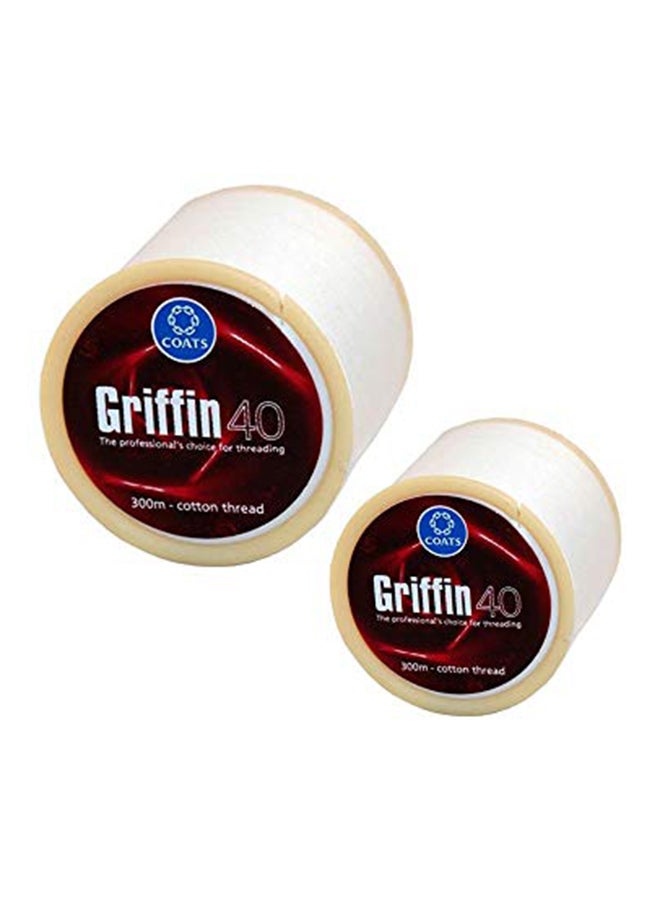 Griffin 2-Piece Anti Bacterial Facial Hair Removal Thread 300meter 