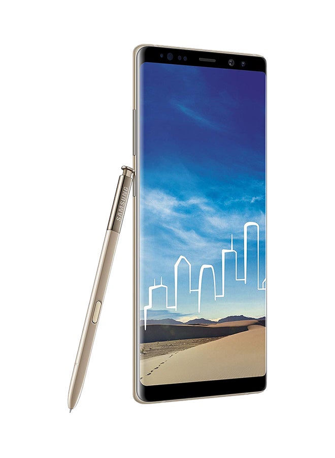 Samsung - Refurbished - Galaxy Note 8 Maple Gold 6GB RAM 64 GB 4G LTE - Image 1
