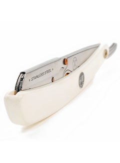 Parker Safety Razor Professional Straight Edge Razor With 100-Piece Derby Blades Silver  - Image 2