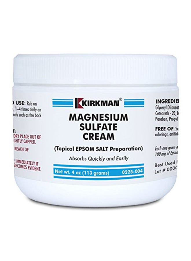 Kirkman Labs Magnesium Sulfate Cream Beige