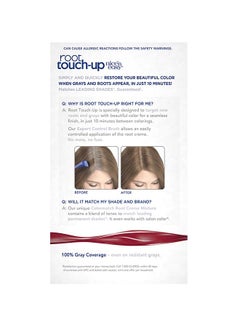 CLAIROL Pack Of 2 Root Touch-Up Light Golden Brown Hair Colour With Precision Brush  - Image 2