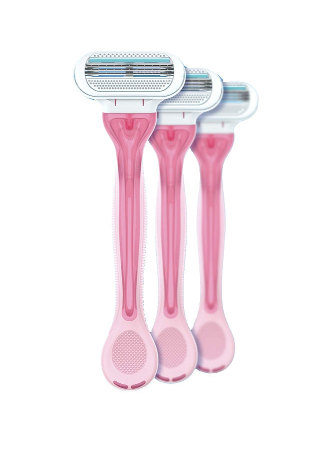 مجموعة شفرات حلاقة للاستخدام مرة واحدة (حزمة من 3 قطع) - Image 1