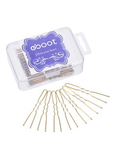Pack Of 100 U Shaped Hair Pins Bun Hair Pins With Box