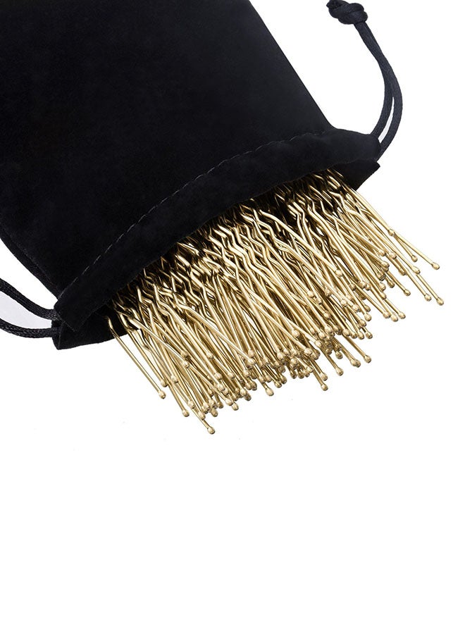 eBoot - Pack Of 100 U Shaped Hair Pins Bun Hair Pins With Box - Image 1