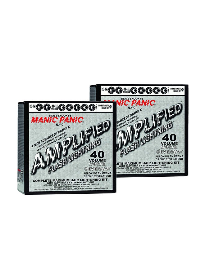 Manic Panic - Flash Lightning Hair Bleach Kit, Pack Of 2 - Image 1