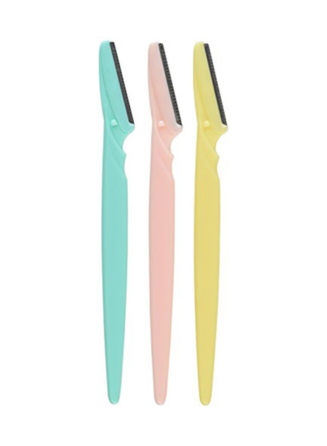 Tinkle Pack Of 3 Eyebrow Shaper Razors Multicolour  - Image 1
