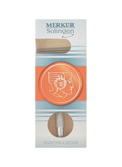 Merkur Futur Mk 23C Long-Handled Traditional Double Edge Safety Razor Silver  - Image 3