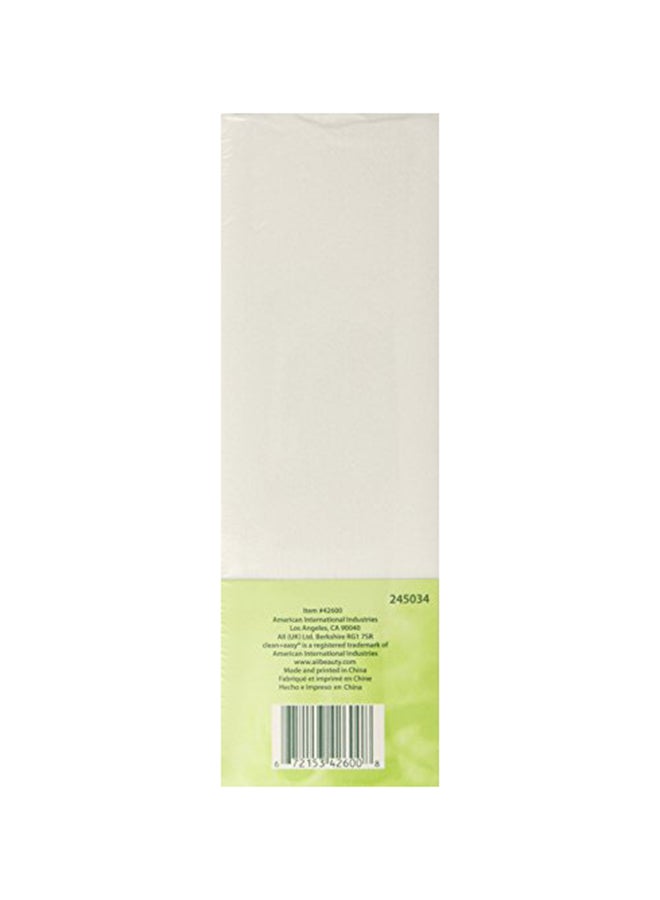 Clean + Easy 100-Piece Cloth Waxing Strips 3x9inch  - Image 2