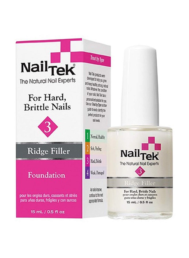 Nail Tek - Ridge-Filling Nail Strengthener Base Coat Beige - Image 1
