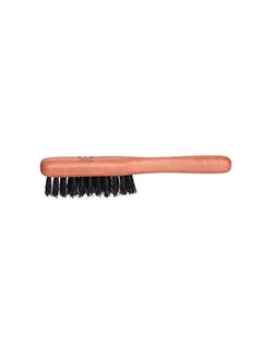 Zeus Bristle Beard And Moustache Brush With Handle Brown/Black  - Image 2